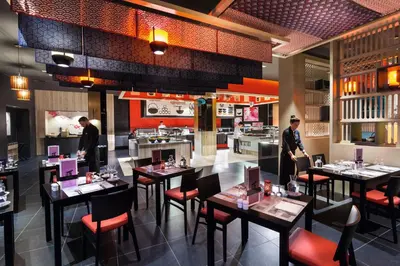 Un restaurante o sitio para comer en Hotel Riu Vistamar Gran Canaria - All Inclusive