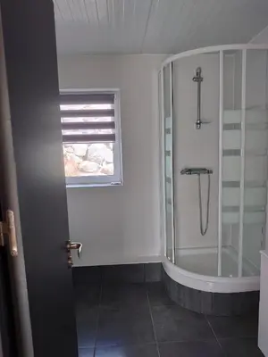 Un baño de Ferienwohnung Marlene