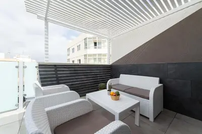 Plano de Durmiendo sobre el mar, Vivienda Los Riscos