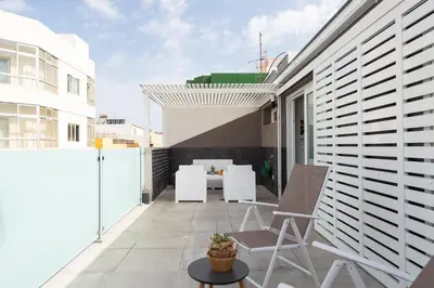 Plano de Durmiendo sobre el mar, Vivienda Los Riscos
