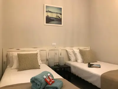 Cama o camas de una habitación en Harry Palm Puerto de Mogán