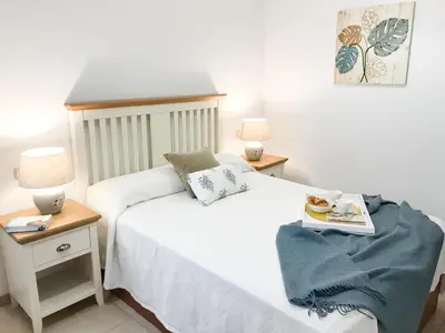 Cama o camas de una habitación en Citybeach - parking & wifi