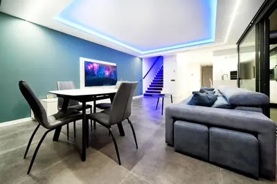 Zona de estar de Blue Star Meloneras Villa