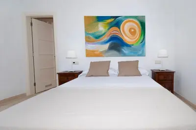 Cama o camas de una habitación en Tauro Villas Deluxe