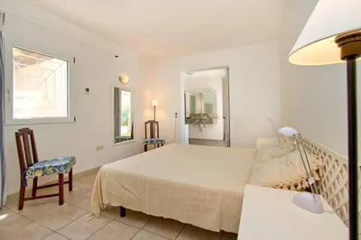 Cama o camas de una habitación en Villa-Tauro Leyh
