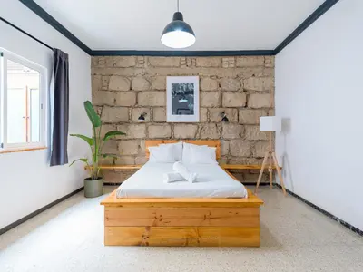 Cama o camas de una habitación en Cathedral Apartment