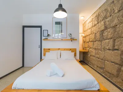 Cama o camas de una habitación en Cathedral Apartment