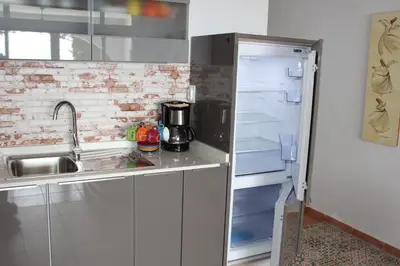 Una cocina o zona de cocina en Casa Blanca - Sea View - First Line