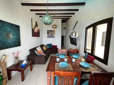Zona de estar de Panoramic Sea Views Apartment