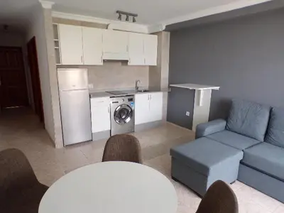 Una cocina o zona de cocina en Los Juncos 402 Playa del Inglés