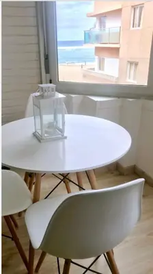 Plano de Cosy loft in front of blue ocean