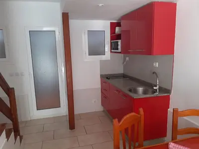 Una cocina o zona de cocina en Niza Apartamentos