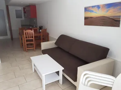 Zona de estar de Niza Apartamentos