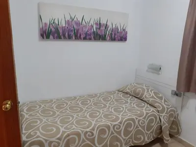 Cama o camas de una habitación en Niza Apartamentos