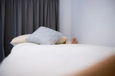 Cama o camas de una habitación en Valle Marina Apartamentos