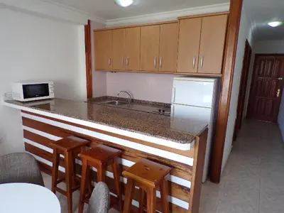 Una cocina o zona de cocina en Los Juncos 403 Playa del Inglés