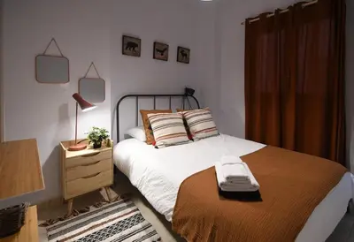 Cama o camas de una habitación en Near the beach - 3Bed - 2bath - Wifi