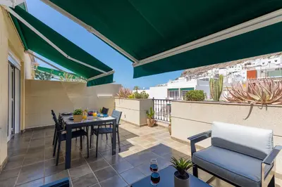 Un balcón o terraza de Amarre Moon