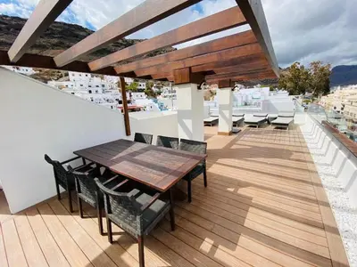 Un balcón o terraza de The Penthouse Puerto de Mogán