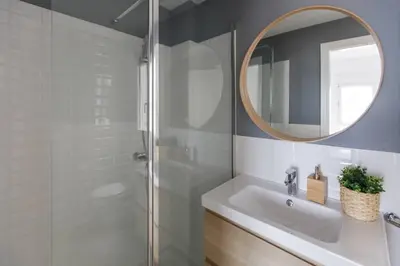 Un baño de Apartamento frente a la playa de Las Canteras S3