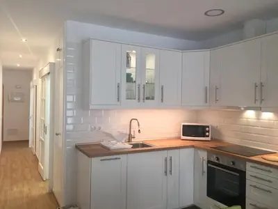 Una cocina o zona de cocina en Bedonbeach