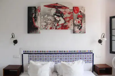 Cama o camas de una habitación en Altamar 52 with terrace & pool By CanariasGetaway