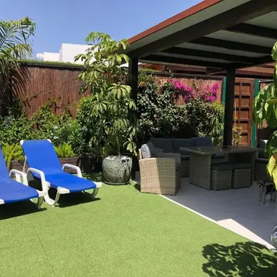 Bungalow Portos with amazing privet garden