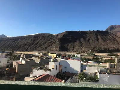 Vista general de una montaña o vista desde el apartamento