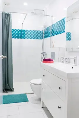 Un baño de Bungalow Atos With Private Garden
