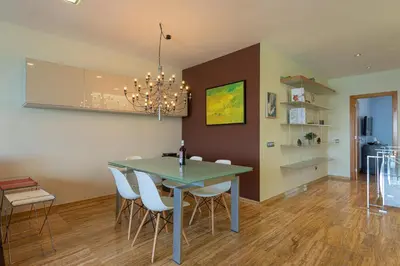 Una cocina o zona de cocina en Penthouse with Private Swimming Pool