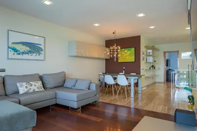 Zona de estar de Penthouse with Private Swimming Pool