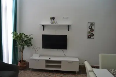 Una televisión o centro de entretenimiento en VV Casa Vivaldi Las Palmas 