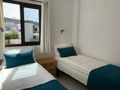 Cama o camas de una habitación en Bonanza Apt 2 Gran Canaria