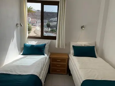 Cama o camas de una habitación en Bonanza Apt 2 Gran Canaria