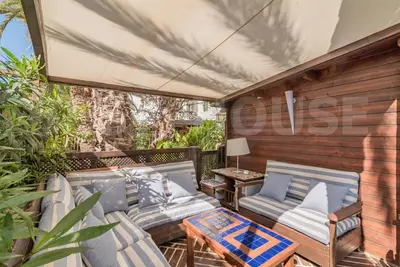 Zona de estar de FeWo Gran-Canaria-ideal - Romeo Feliz