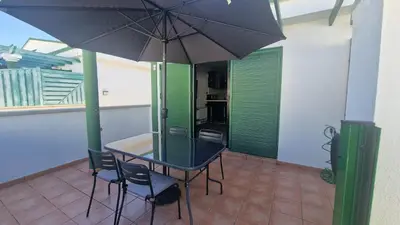 Un patio o zona al aire libre en Vistagolf Maspalomas