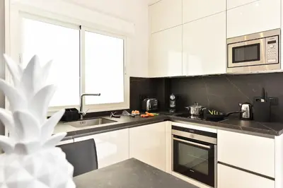 Una cocina o zona de cocina en Luxury Penthouse Mogan VII