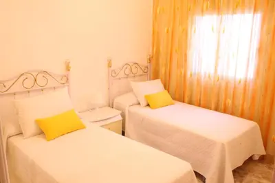 Cama o camas de una habitación en Mele Sky Beach Playa de Mogán