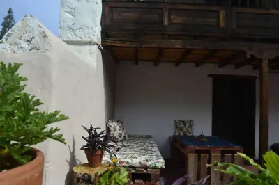 Jardín al aire libre en Casa Rural Lomito del Pino