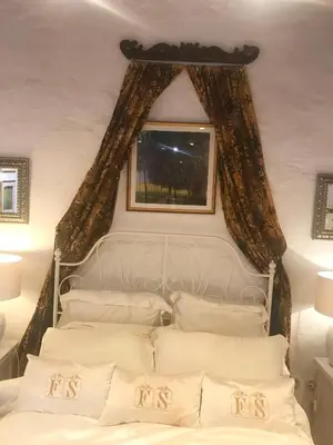 Cama o camas de una habitación en Finca La Sabina