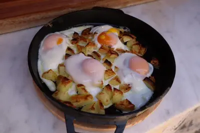 Opciones de desayuno disponibles en Finca La Sabina
