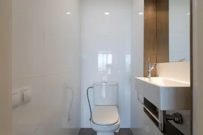 Un baño de Beach Front San Agustín Papagayos