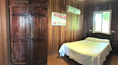 Cama o camas de una habitación en Casa Inmaculada Cabañas Mini Complejo Entero