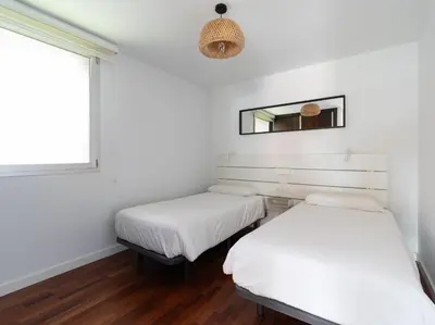 Cama o camas de una habitación en Salobre Villas Green