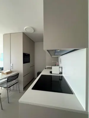 Una cocina o zona de cocina en OMBÚ- COMPLEJO PAPAGAYOS