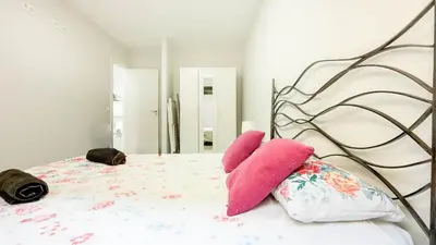 Cama o camas de una habitación en Guanarteme Vista Surf, Las Canteras 1