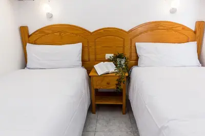 Cama o camas de una habitación en Seaview Friendly Holiday Home 1