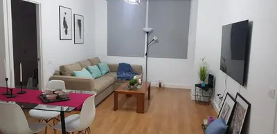 Zona de estar de Apartamento cerca de la Playa de Las Canteras