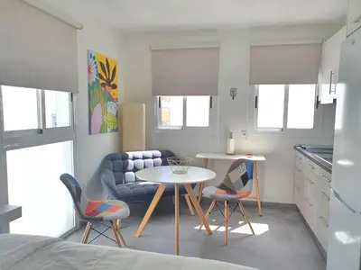 Una cocina o zona de cocina en HD Mogán Coral Apartments