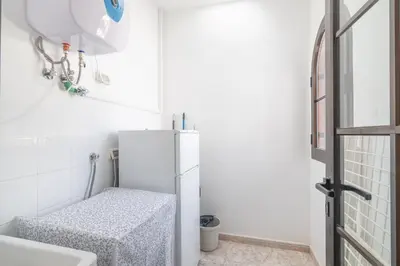 Cama o camas de una habitación en Adosado El Perenquen